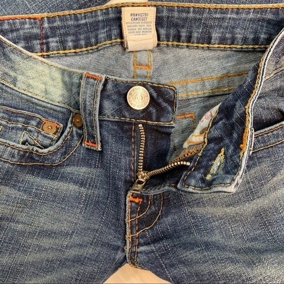 True Religion Straight Leg Jean size 25 - Picture 9 of 11
